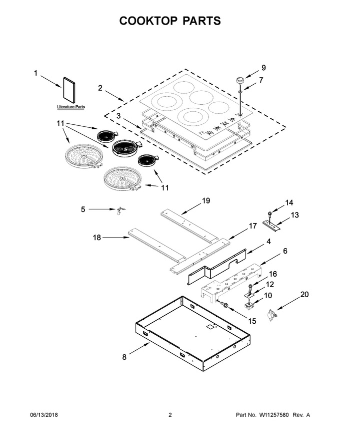 Diagram for KCES550HBL00