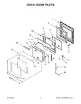 Diagram for 05 - Oven Door Parts