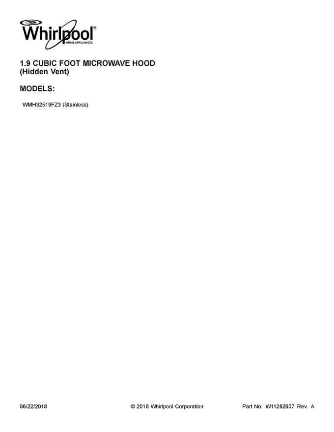 Diagram for WMH32519FZ3