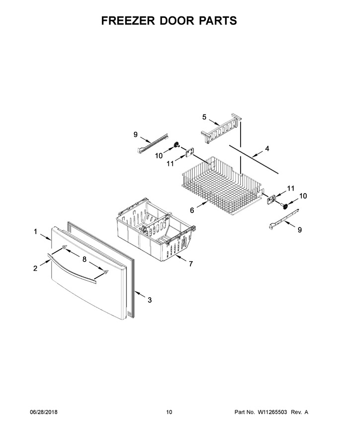 Diagram for WRF555SDFZ08