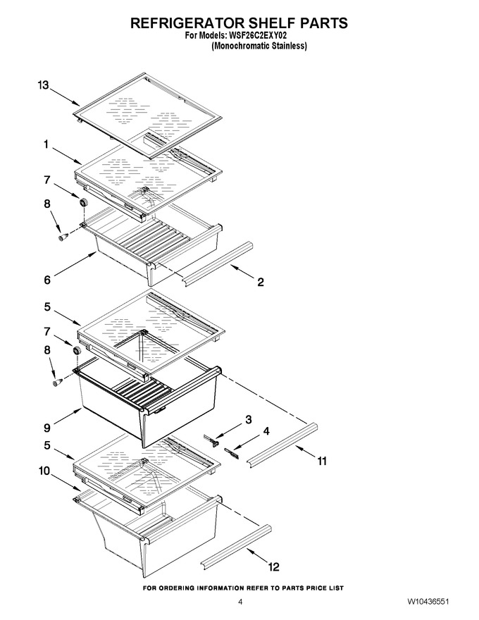 Diagram for WSF26C2EXY02