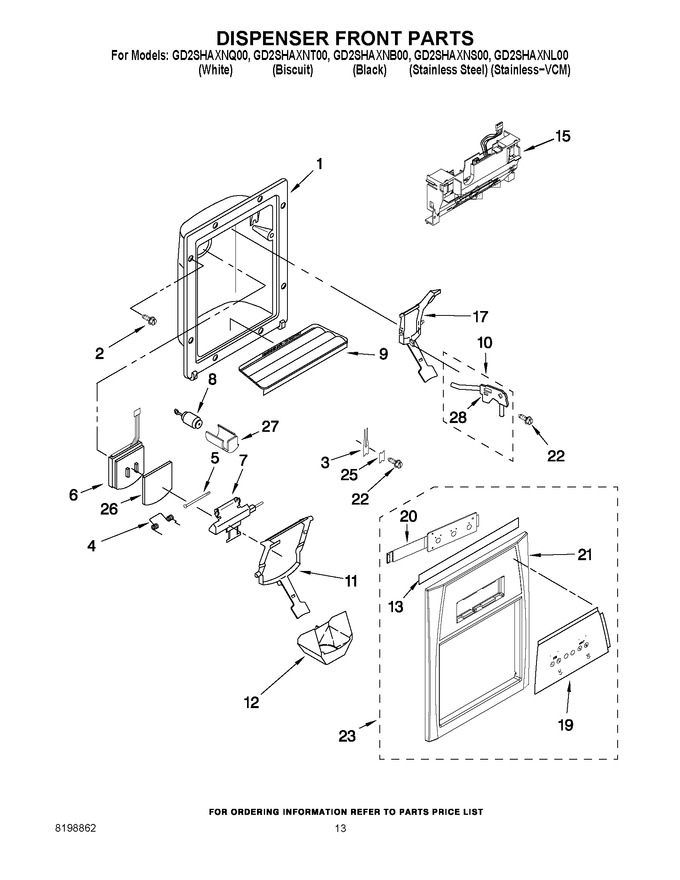 Diagram for GD2SHAXNL00