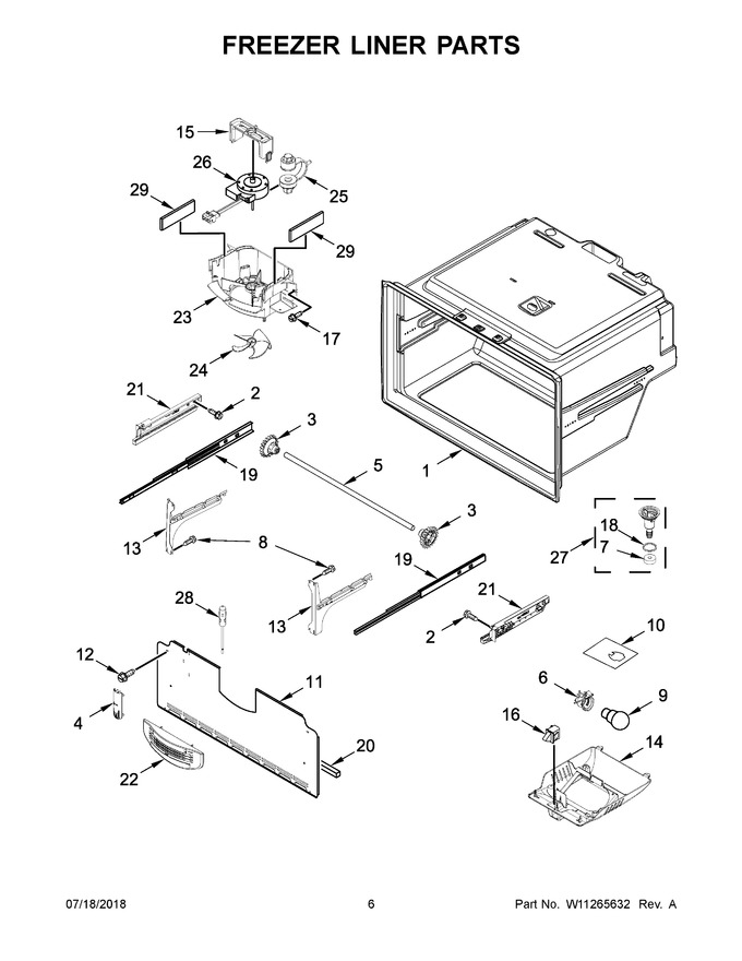 Diagram for WRF550CDHZ01