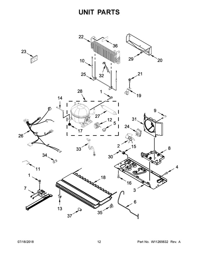 Diagram for WRF550CDHZ01