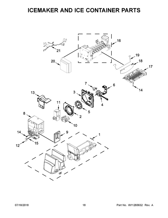 Diagram for WRF550CDHZ01