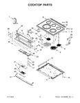 Diagram for 02 - Cooktop Parts