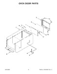 Diagram for 04 - Oven Door Parts