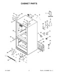 Diagram for 02 - Cabinet Parts