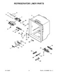 Diagram for 03 - Refrigerator Liner Parts