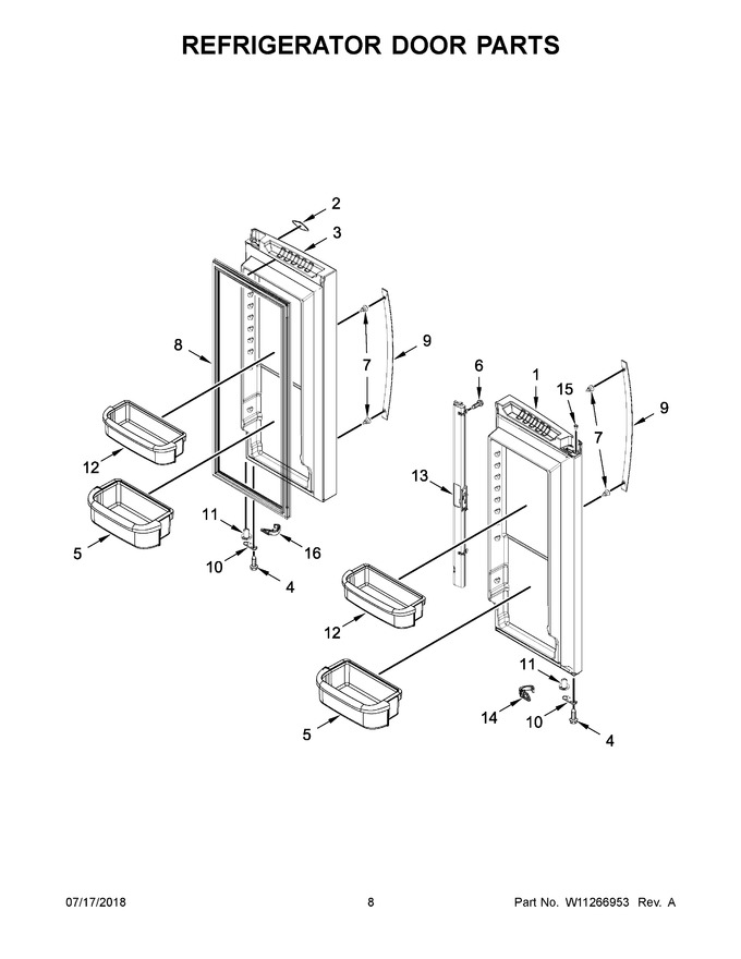 Diagram for WRF540CWHZ01