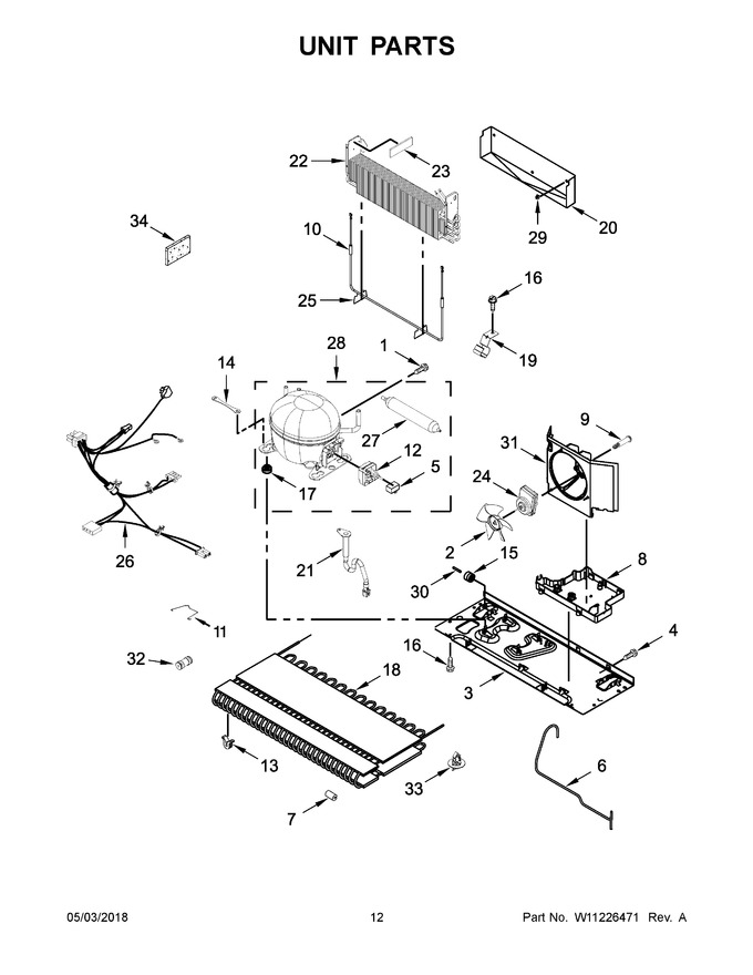 Diagram for WRF555SDFZ07