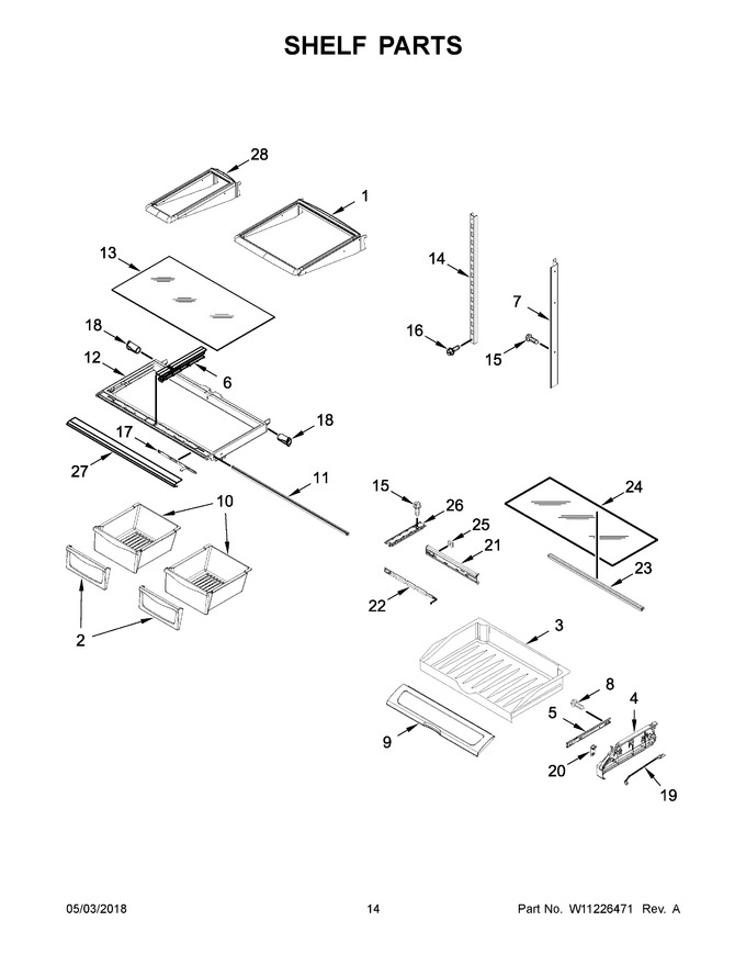 Diagram for WRF555SDFZ07