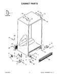 Diagram for 02 - Cabinet Parts