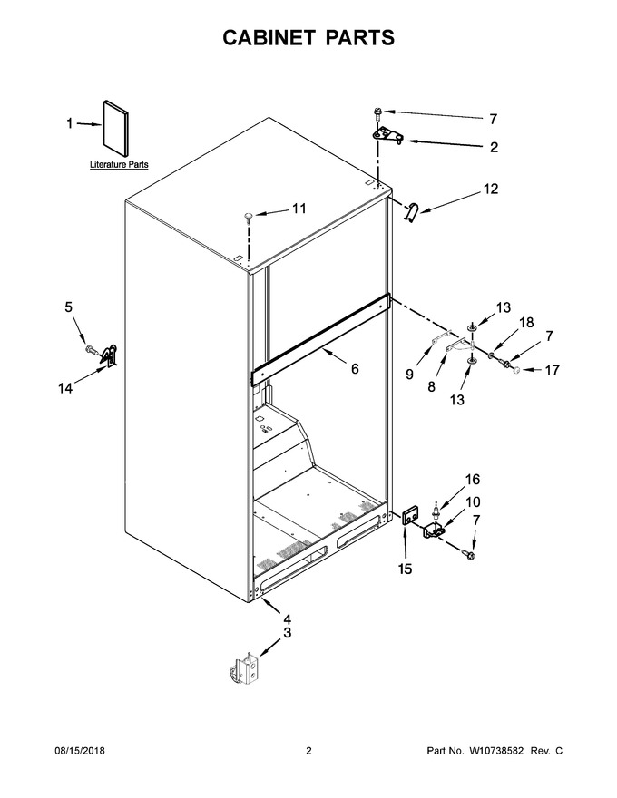 Diagram for WRT314TFDW00
