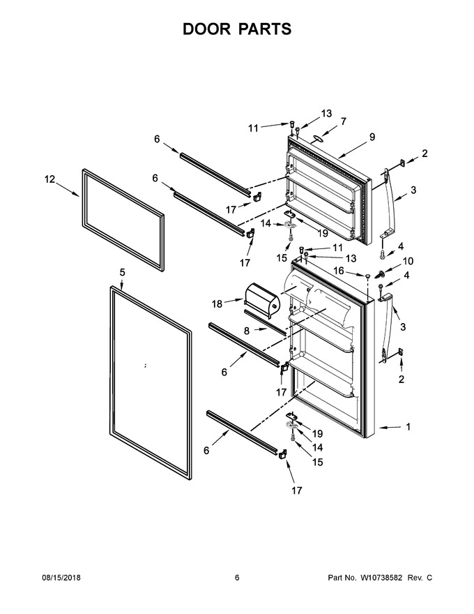 Diagram for WRT314TFDW00
