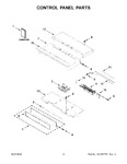 Diagram for 02 - Control Panel Parts