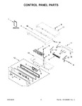 Diagram for 02 - Control Panel Parts