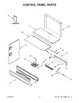 Diagram for 02 - Control Panel Parts