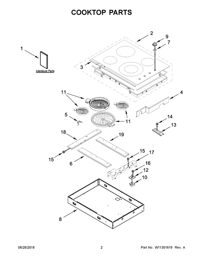 Diagram for WCE55US0HW01