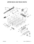 Diagram for 09 - Upper Rack And Track Parts