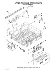Diagram for 09 - Upper Rack And Track Parts