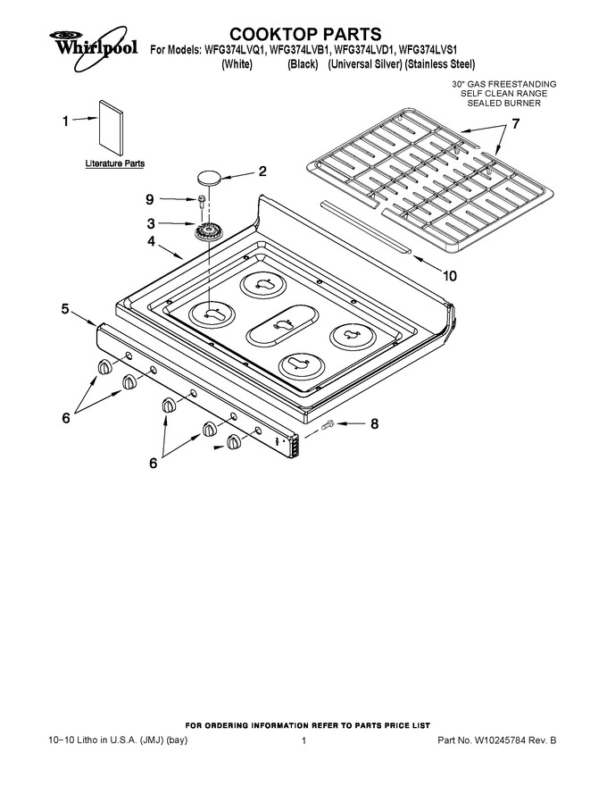 Diagram for WFG374LVB1
