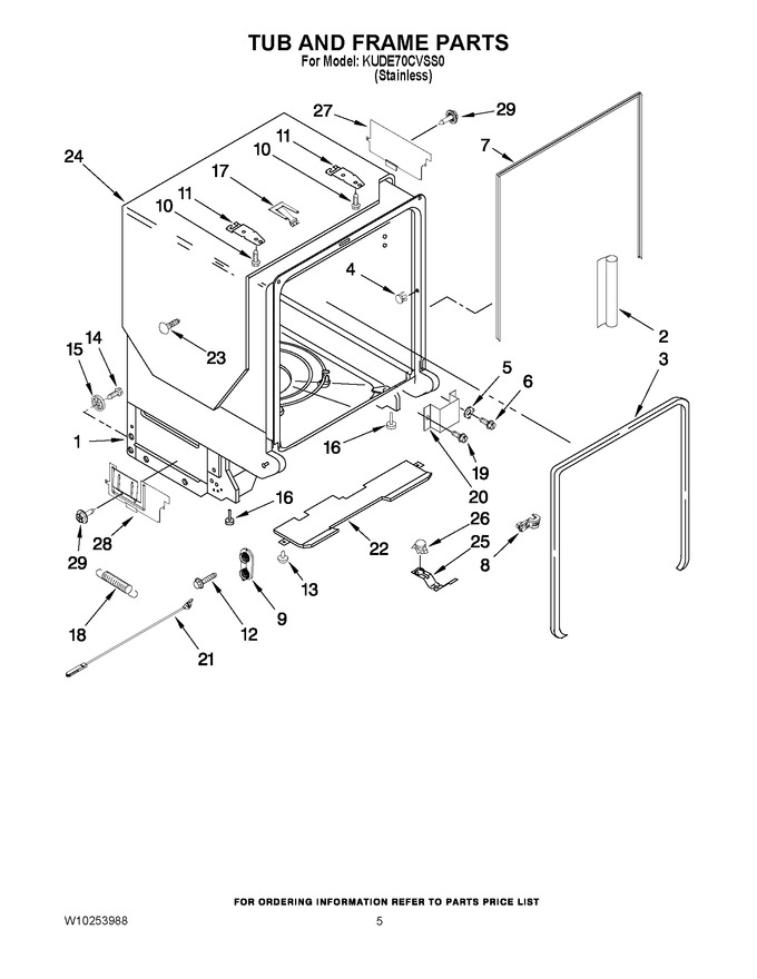 Diagram for KUDE70CVSS0