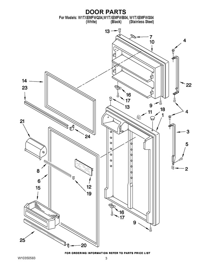 Diagram for W1TXEMFWQ04