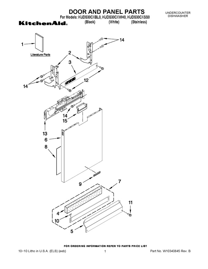 Diagram for KUDS30CXBL0