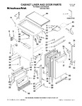 Diagram for 01 - Cabinet Liner And Door Parts