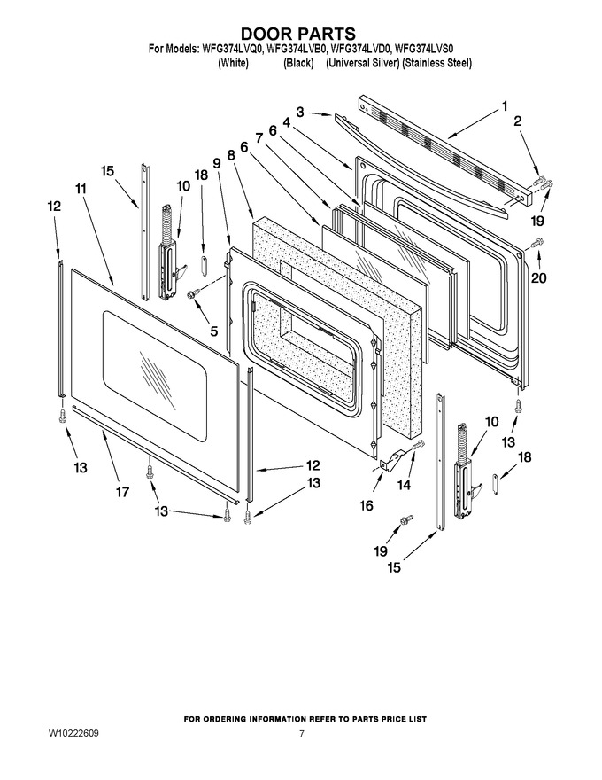 Diagram for WFG374LVD0