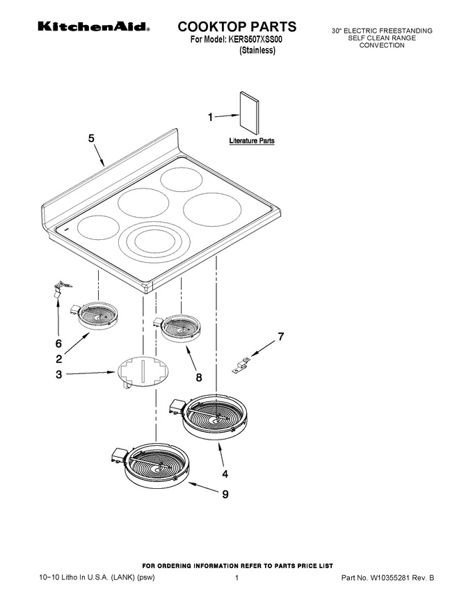 Diagram for KERS507XSS00