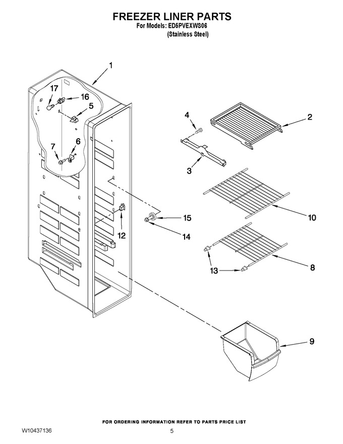 Diagram for ED5PVEXWS06