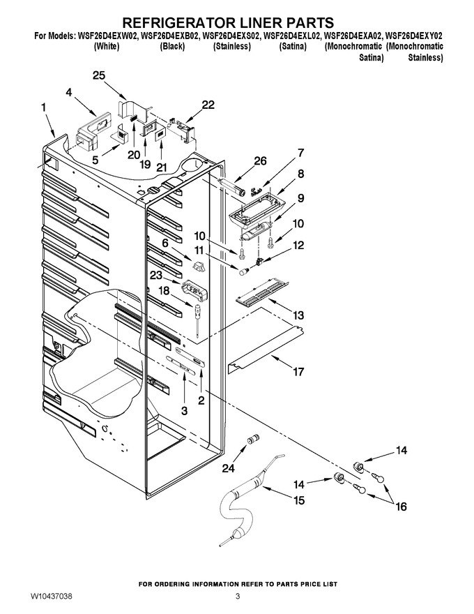 Diagram for WSF26D4EXW02