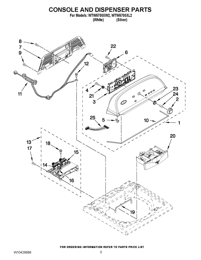Diagram for WTW5700XL2