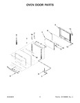 Diagram for 04 - Oven Door Parts
