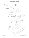 Diagram for 02 - Cooktop Parts