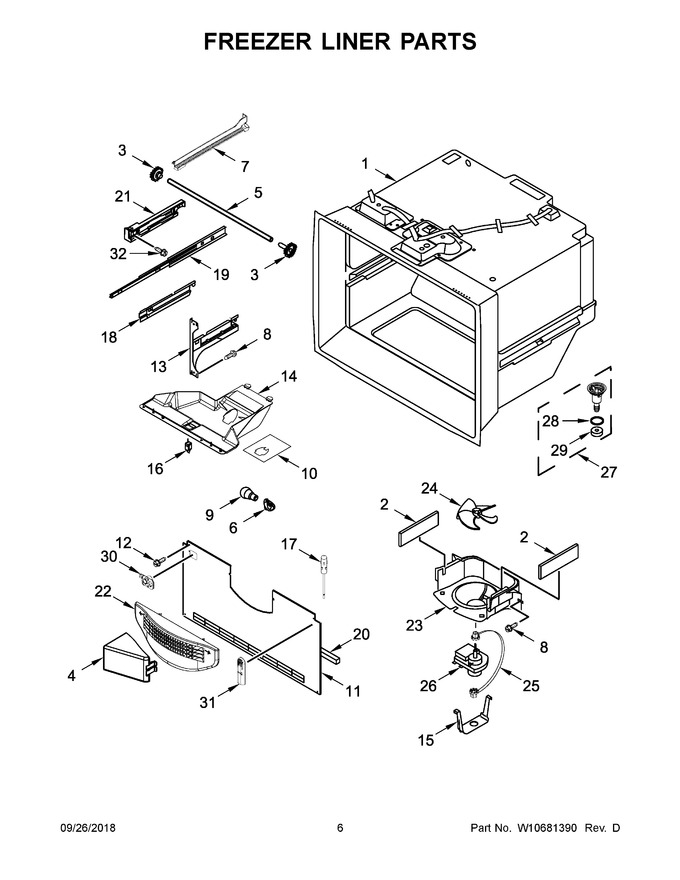 Diagram for WRB329DMBW00