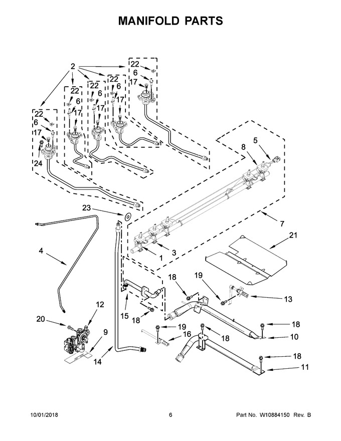 Diagram for WEG745H0FE0