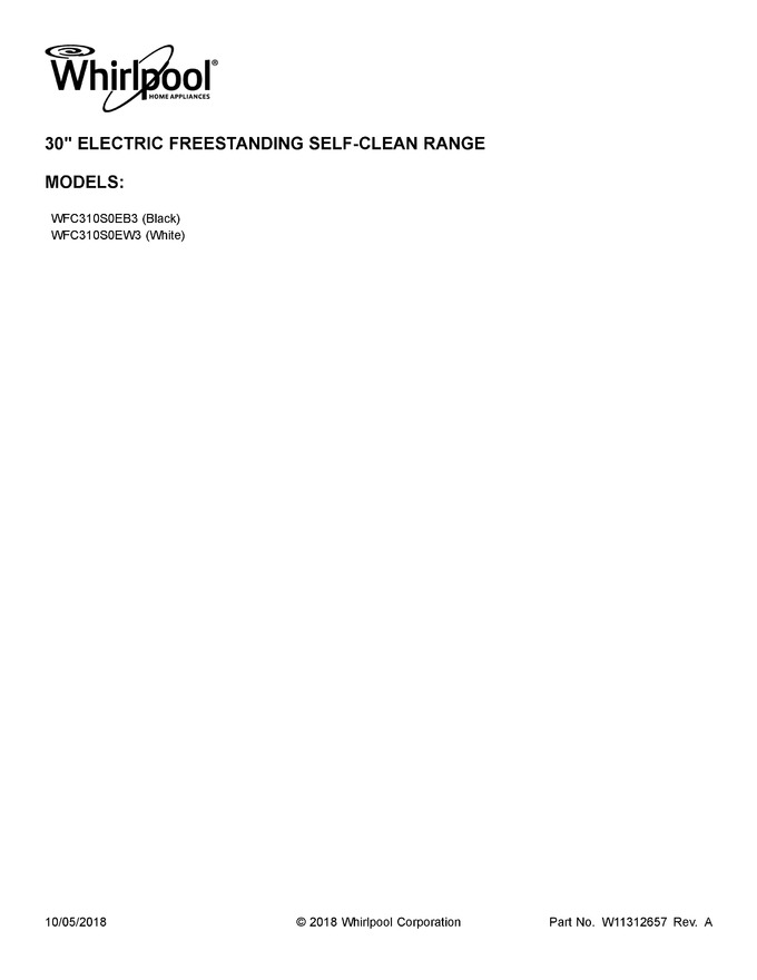 Diagram for WFC310S0EW3