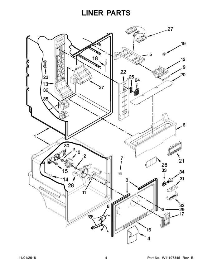 Diagram for WRF560SFHB00