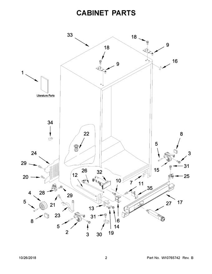 Diagram for WRS335FDDW00