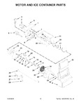 Diagram for 06 - Motor And Ice Container Parts