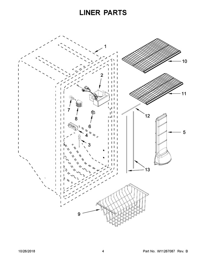 Diagram for WZF34X20DW01
