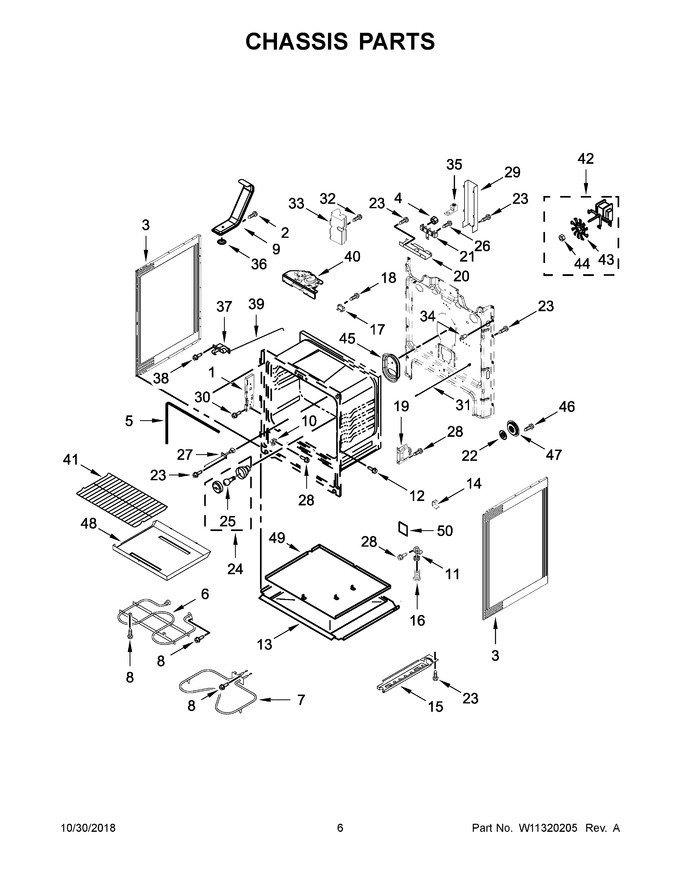 Diagram for WFE550S0HW1