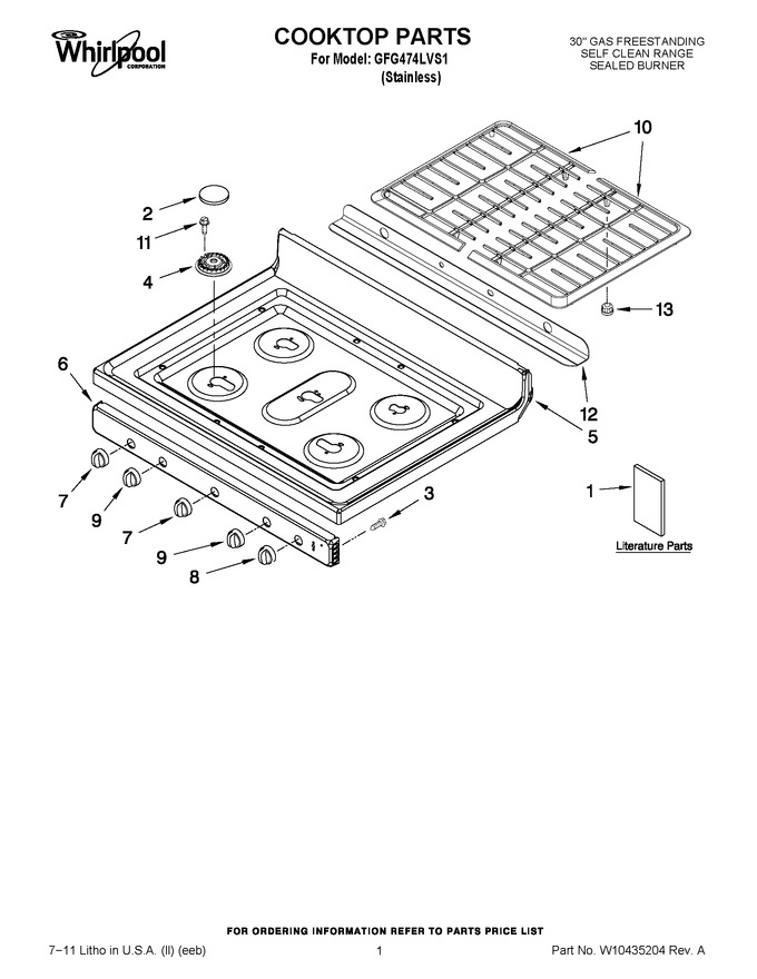 Diagram for GFG474LVS1