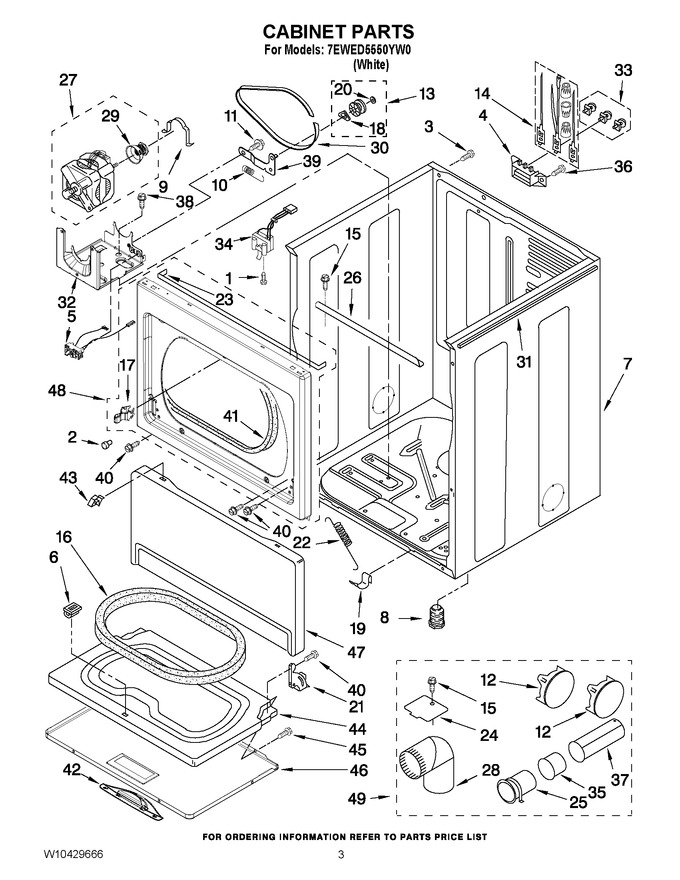 Diagram for 7EWED5550YW0