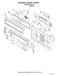 Diagram for 02 - Control Panel Parts