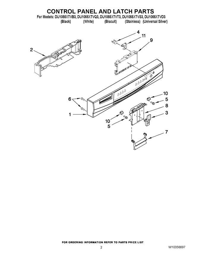 Diagram for DU1055XTVB3