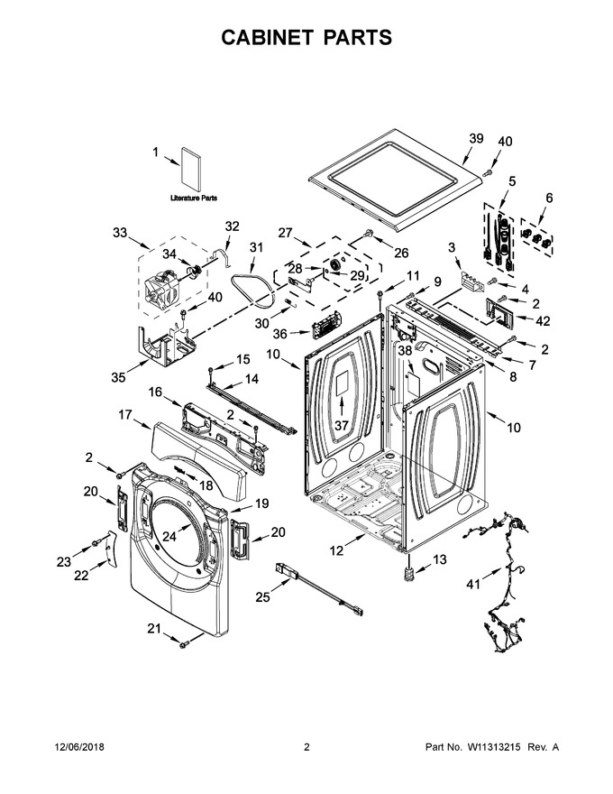 Diagram for WED9620HBK0